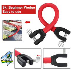 Skiing Training Aid Snowboard Fixator Outdoor Skiing Board Connection Trainer
