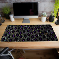 Purple Gem Mouse Pad Game Large Mouse Pad Desk Mat