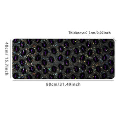 Purple Gem Mouse Pad Game Large Mouse Pad Desk Mat