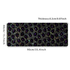 Purple Gem Mouse Pad Game Large Mouse Pad Desk Mat