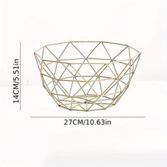 Fruit Basket Coffee Table Snack Plate Christmas Halloween Party Kitchen Storage