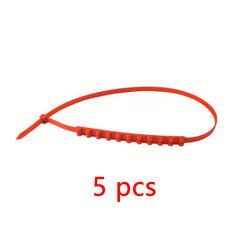 5pcs Reusable Car Snow Chains Universal Adjustable Emergency Portable Snow Tire