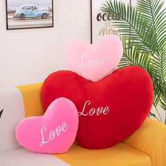 Heart Shaped Love Pillow for Girls Decor, Gift