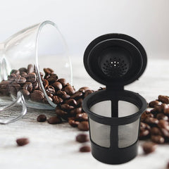 3pcs Coffee Filter Reusable K Cups Replacement for 1.0 & 2.0