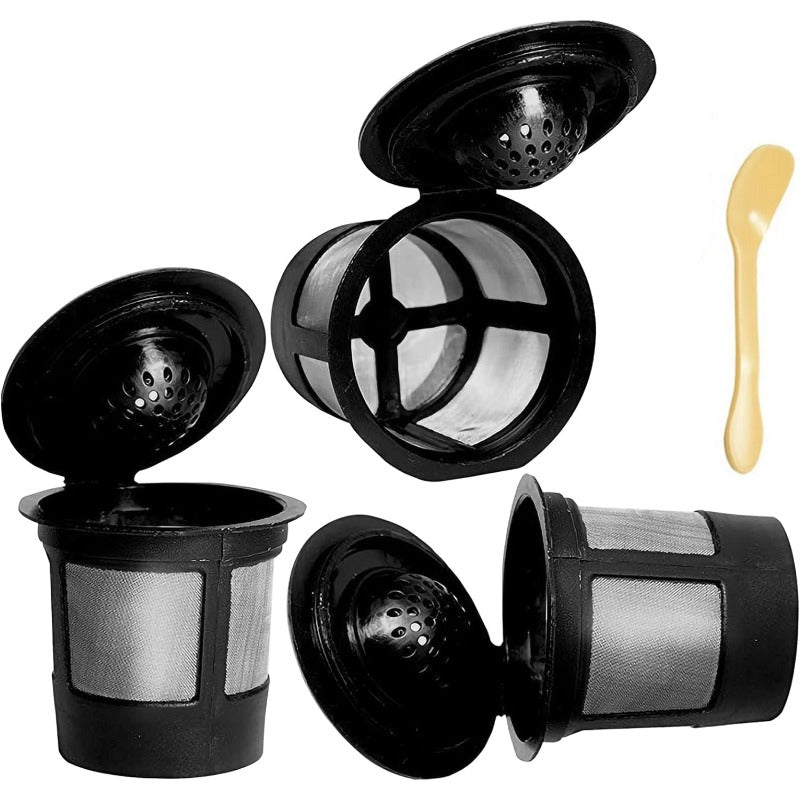 3pcs Coffee Filter Reusable K Cups Replacement for 1.0 & 2.0