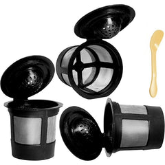 3pcs Coffee Filter Reusable K Cups Replacement for 1.0 & 2.0