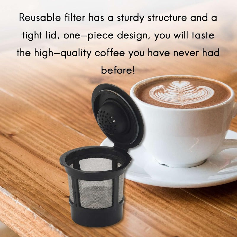3pcs Coffee Filter Reusable K Cups Replacement for 1.0 & 2.0