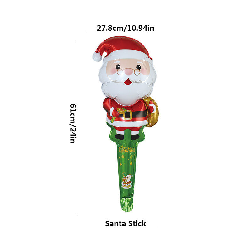 Christmas Aluminum Foil Balloon Decoration Set