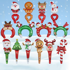 Christmas Aluminum Foil Balloon Decoration Set