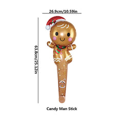 Christmas Aluminum Foil Balloon Decoration Set