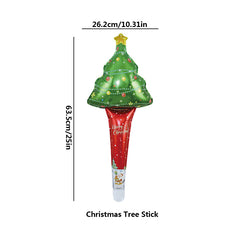 Christmas Aluminum Foil Balloon Decoration Set