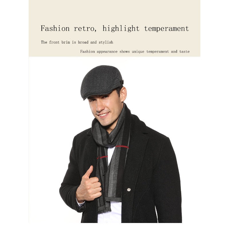 Outdoor Woolen Beret for Autumn/Winter