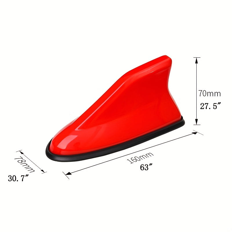 Shark Fin Antenna with Signal Radio Roof Tail Antenna Modification
