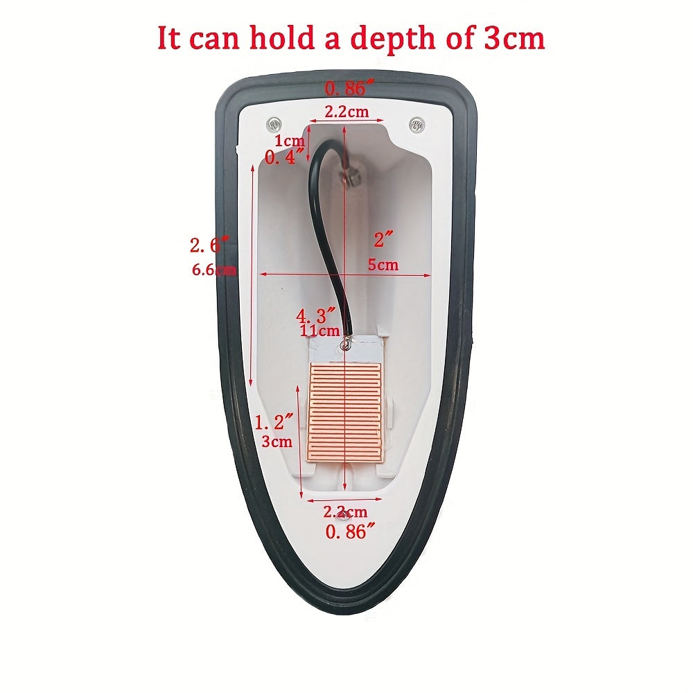 Shark Fin Antenna with Signal Radio Roof Tail Antenna Modification