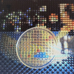 2pcs Diamond Painting Magnifying Glass & Pen Tool Set