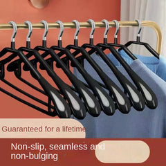 5pcs Wide Shoulder Clothes Hanger Adult Non-slip Coat Hanger Sun-proof