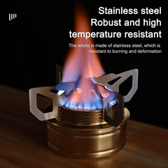 Stainless Steel Alcohol Stove Bracket Support Stand for Camping