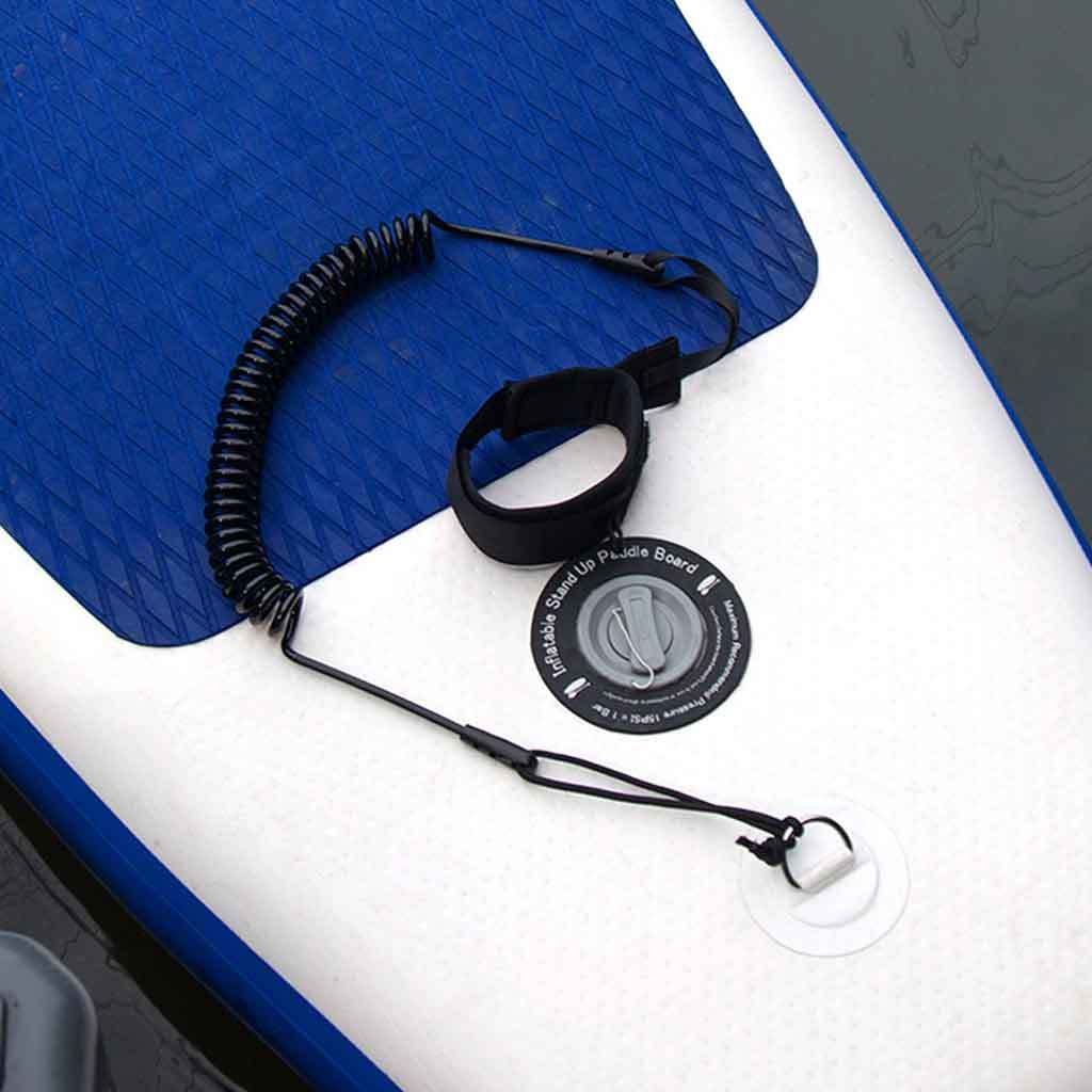 Surfing Foot Rope Stand UP Paddle Board Coiled Leash