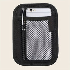 Car Mounted Storage Pocket Sticky Net Phone Holder