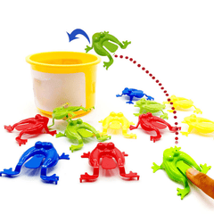 Jumping Frog Bounce Fidget Toys Stress Relief Novelty Assorted Gift