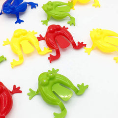 Jumping Frog Bounce Fidget Toys Stress Relief Novelty Assorted Gift