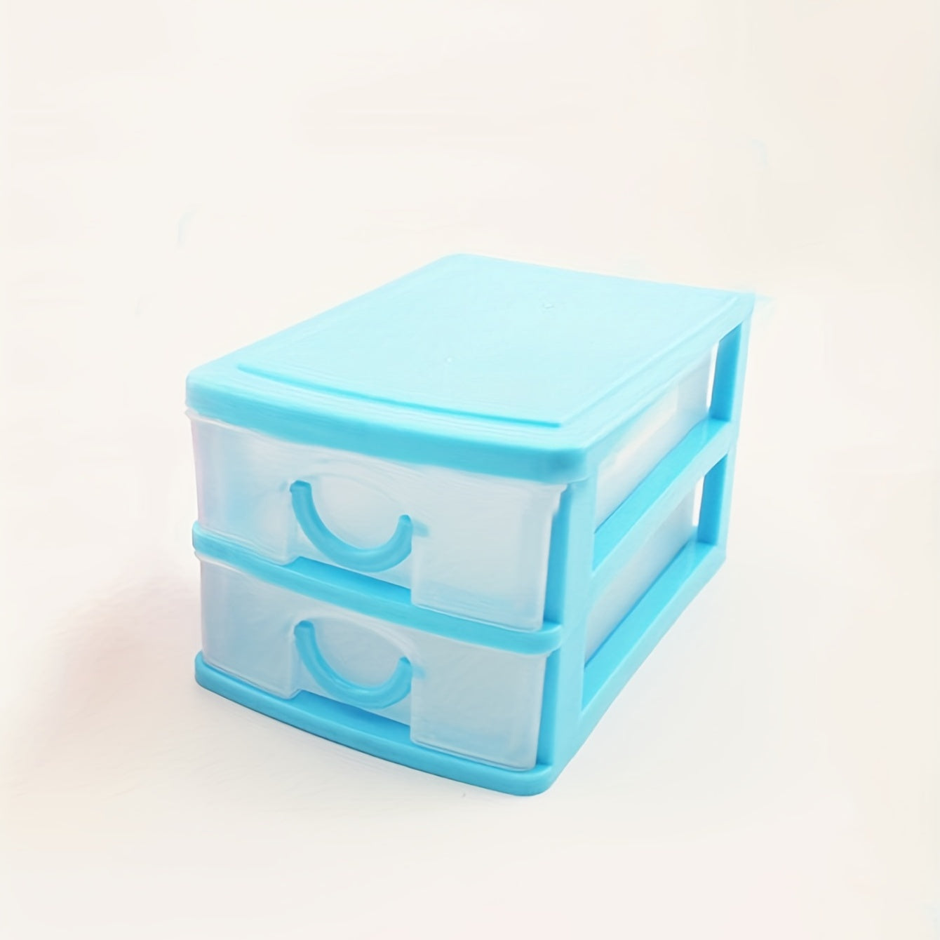 2 Layer Drawer Storage Box for Stationery Supplies