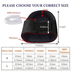 Breathable Heel Brace with Gel Pads for Women and Men