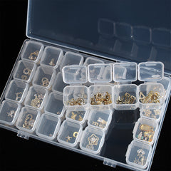 28 Grids Diamond Painting Rhinestone Storage Box Plastic Organizer