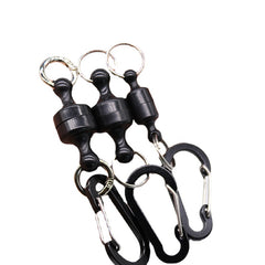 Portable Magnetic Buckle Net Releasing Hanging Snap Clip Fishing Accessories