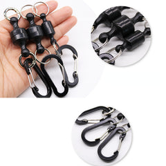 Portable Magnetic Buckle Net Releasing Hanging Snap Clip Fishing Accessories