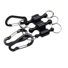 Portable Magnetic Buckle Net Releasing Hanging Snap Clip Fishing Accessories