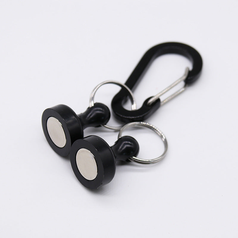 Portable Magnetic Buckle Net Releasing Hanging Snap Clip Fishing Accessories