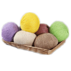 Sequined Knitting Yarn Crochet DIY Soft Lace Wool Thread