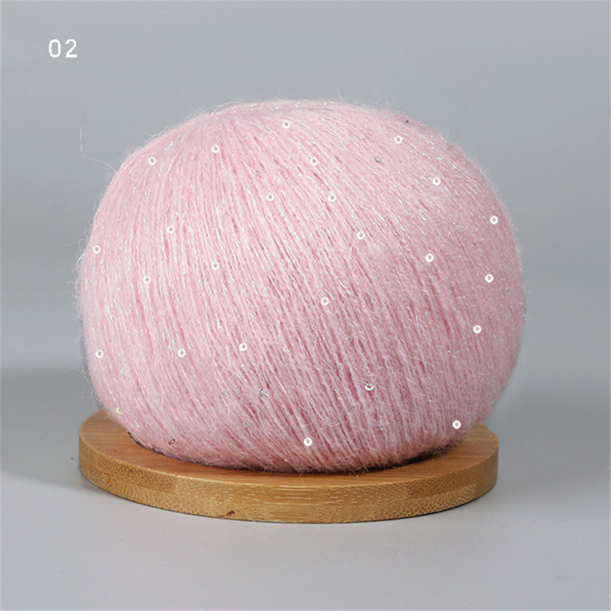 Sequined Knitting Yarn Crochet DIY Soft Lace Wool Thread