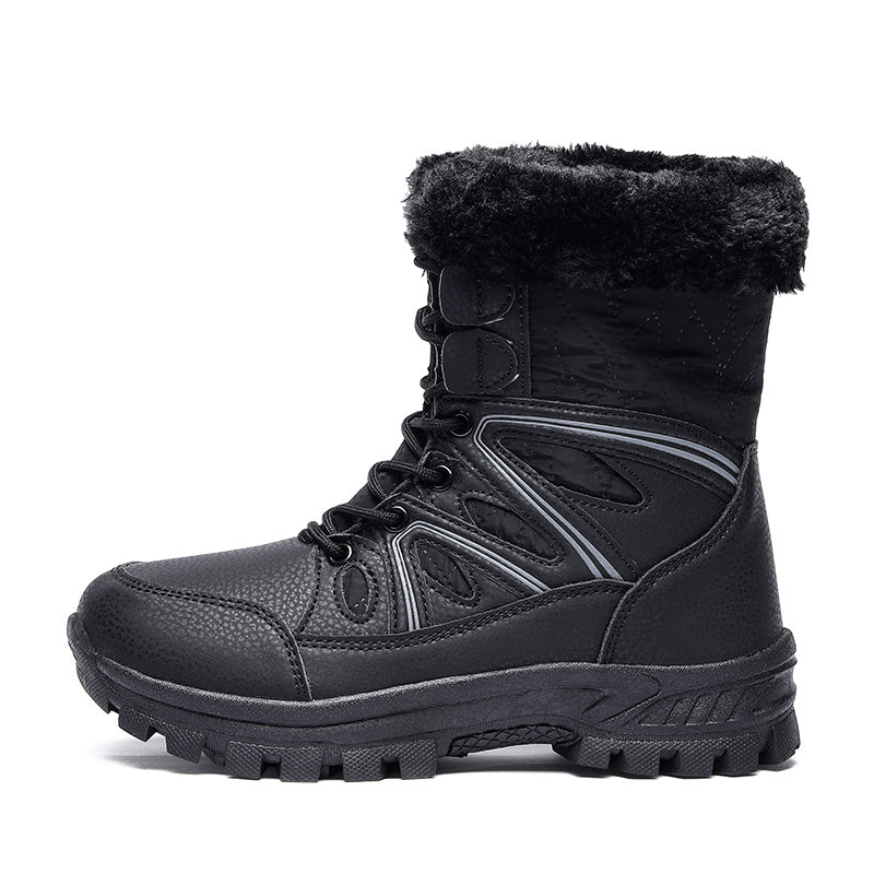 Women's Thickened Snow Boots Warm Hiking Shoes
