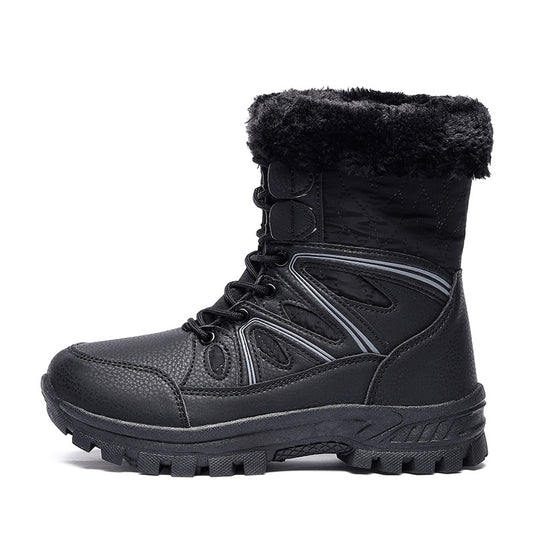 Women's Thickened Snow Boots Warm Hiking Shoes