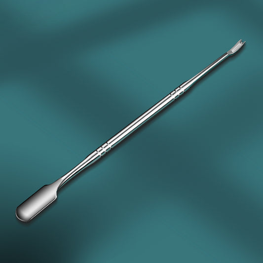 Stainless Steel Nail Fork Dead Skin Pusher Set