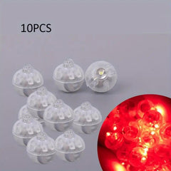 10pcs LED Ball Balloons Glowing Party Wedding Decoration