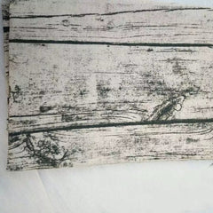 Wood Grain Linen Fabric Linen Printing Handicraft Fabric DIY Cloth