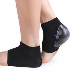 Silicone Heel Pads Plantar Fasciitis Support Gel Cushion