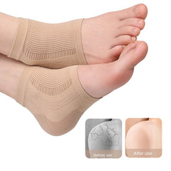 Silicone Heel Pads Plantar Fasciitis Support Gel Cushion