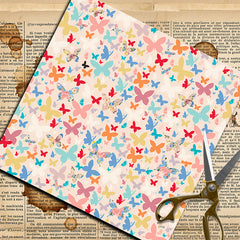 20pcs Large Size Retro Garden Paper for DIY Journal Decoration