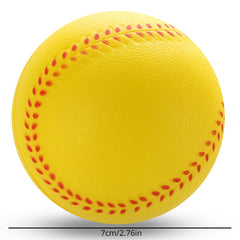 3pcs Foam Training Baseballs - Soft & Safe Throwing/Catching/Batting