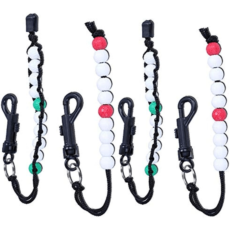 4pcs Sport Counters With Clip For Coach Sports Game