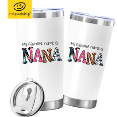 Blessed 20oz Travel Mug with Lid - Grandchildren Party Gift