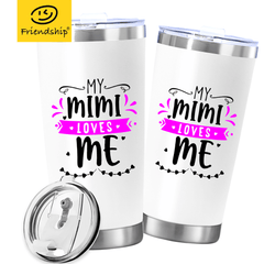 20oz Grandma Tumbler Vacuum Double Wall Cup House Party Gift
