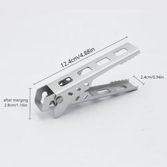 Outdoor Anti Scald Pot Clips Picnic Tableware Accessories Camping Barbecue
