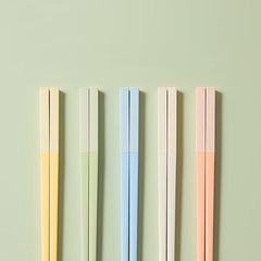 5 Pairs Colorful Chopsticks High Temp Resistance Tableware In/Outdoor