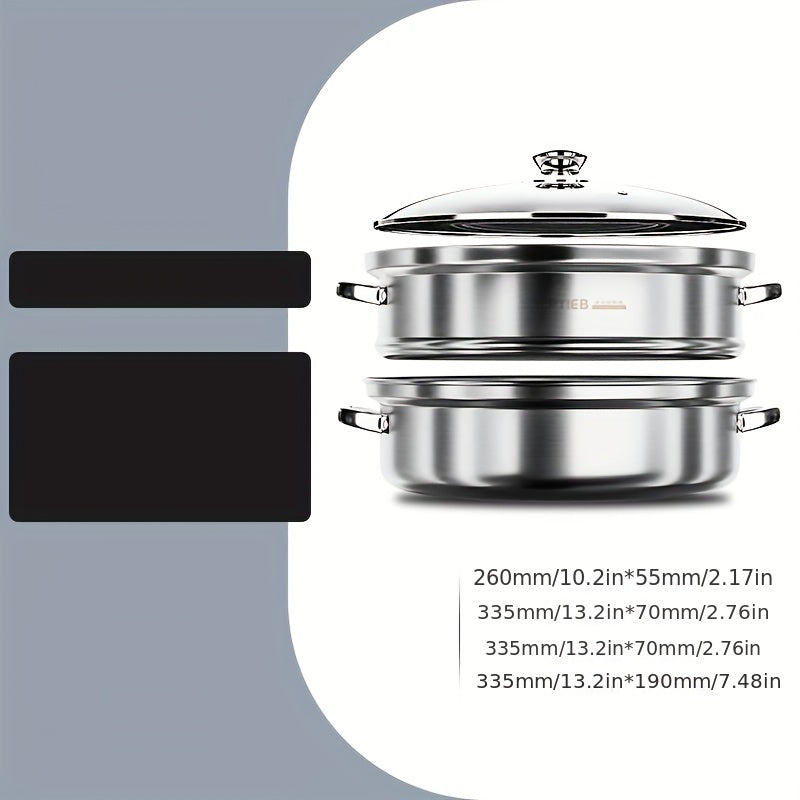 3-Layer Healthy Steamer Kitchen Gadget