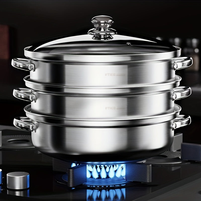 3-Layer Healthy Steamer Kitchen Gadget